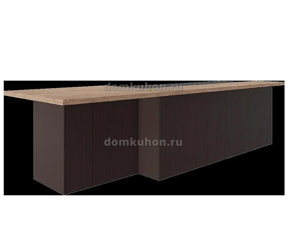 Кухня п образная - Лилия 4